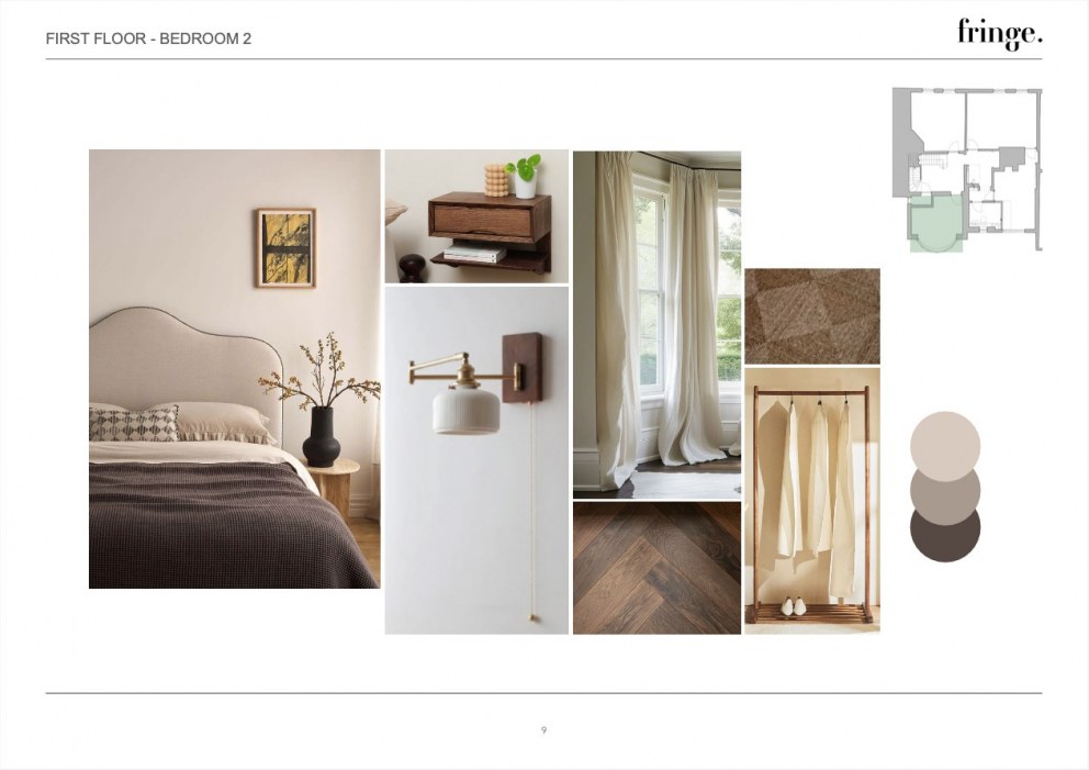 Castle Street Canterbury | Bedroom 2 | Interior Designers